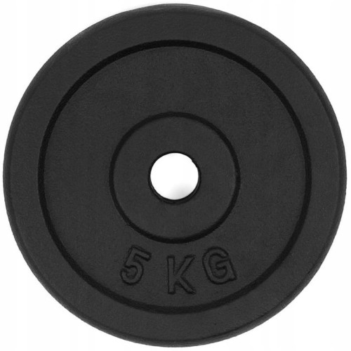 Obciążenie żeliwne talerz 2x5kg zestaw 10kg 31mm