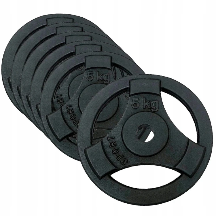 Obciążenie żeliwne 6x5 kierownica 30kg talerz 31mm