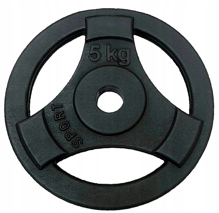 Obciążenie żeliwne 6x5 kierownica 30kg talerz 31mm