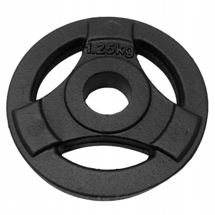 OBCIĄŻENIE ŻELIWNE TALERZ 4x1,25kg kierownica 28mm