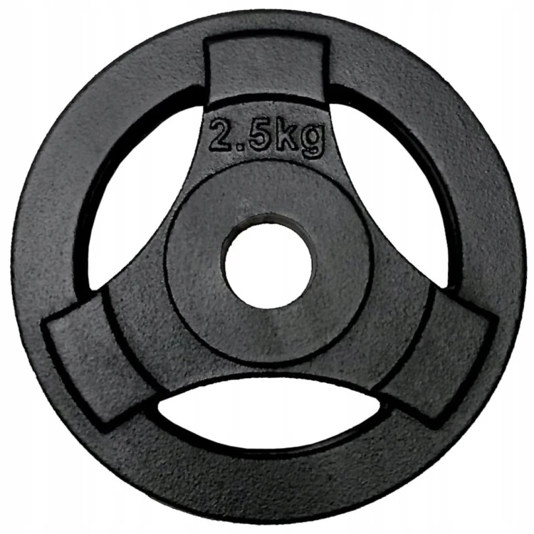 OBCIĄŻENIE ŻELIWNE TALERZ 4x2,5kg kierownica 28mm