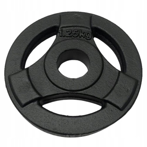 Obciążenie żeliwne kierownica 1,25kg talerz 30mm