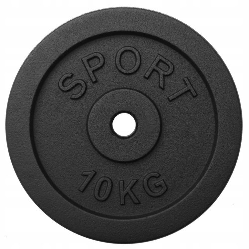 Obciążenie żeliwne 2x10kg talerz zestaw 20kg 28mm