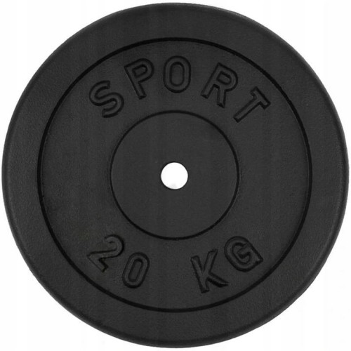 Obciążenie żeliwne 2x20kg talerz zestaw 40kg 31mm