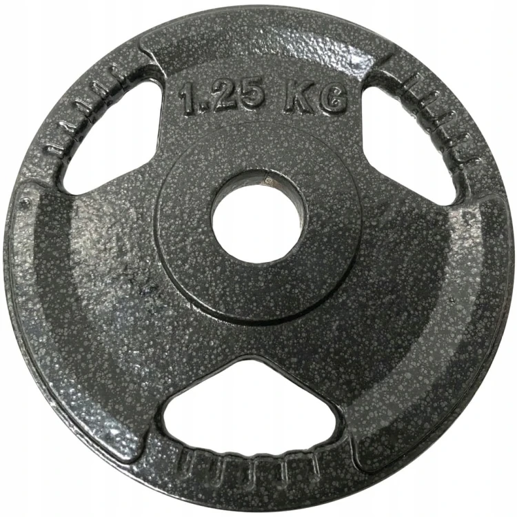 Obciążenie żeliwne 4x1,25kg talerz 28mm zestaw 5kg do ćwiczeń krążki