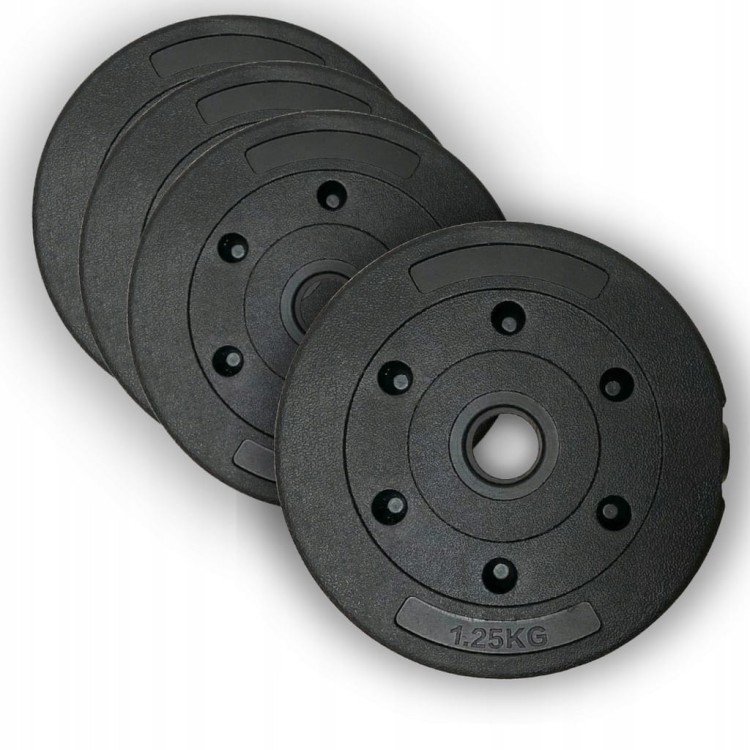 OBCIĄŻENIE BITUMICZNE TALERZ 4x2,5kg zestaw 10Kg