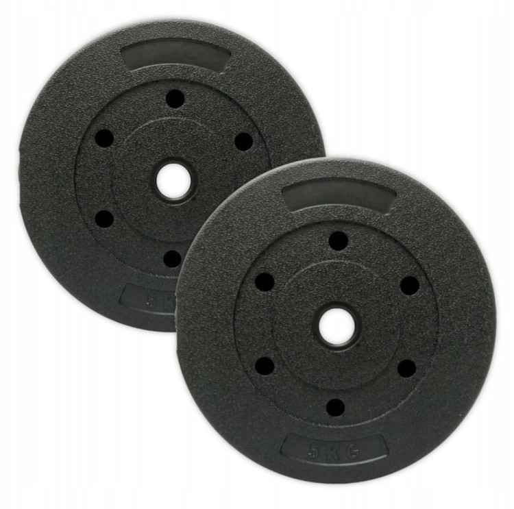 obciążenie bitumiczne zestaw 10kg - 2 talerze 5kg