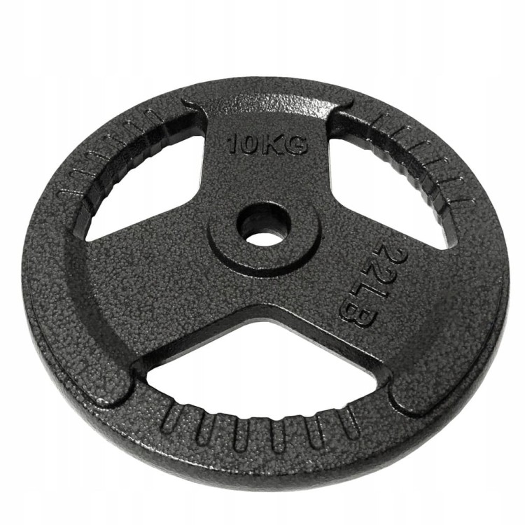 OBCIĄŻENIE ŻELIWNE 2x10 kg talerz kierownica 28mm ZESTAW Obciążeń żeliwnych