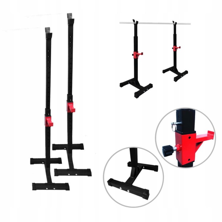 Ławka Ławeczka treningowa regulowana ze Stojakami modlitewnikiem stojaki