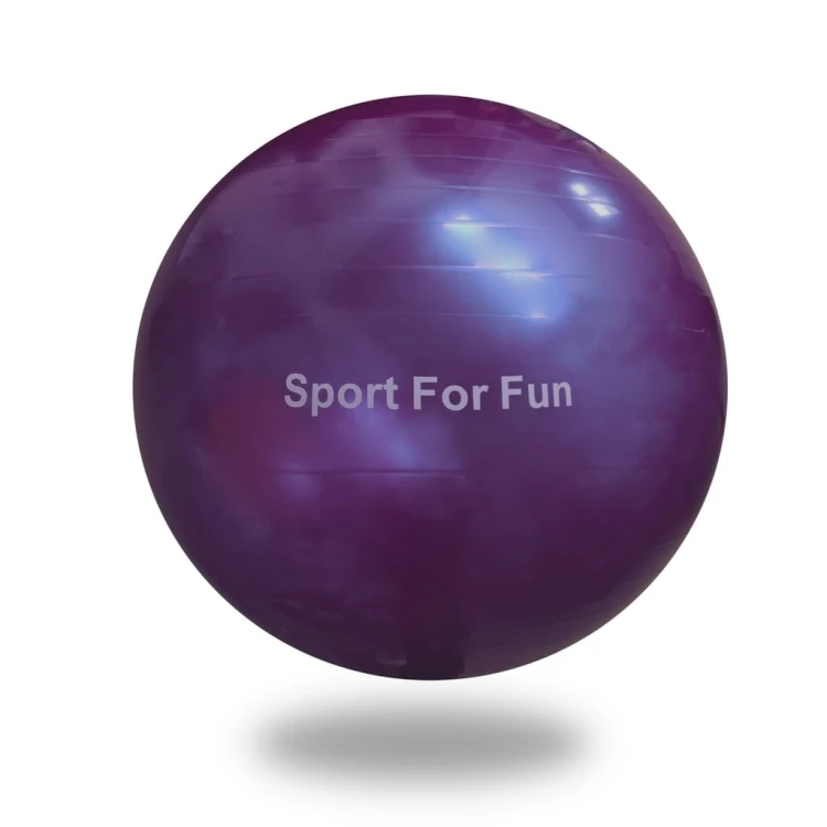 Piłka gimnastyczna do ćwiczeń fitness +pompka 75cm