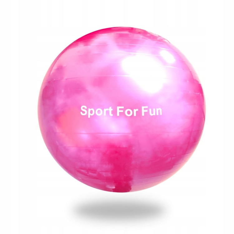 Piłka gimnastyczna do ćwiczeń fitness +pompka 85cm kolory