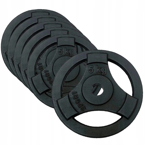 Talerz żeliwny 6x5 kierownica 30kg obciążenie 28mm