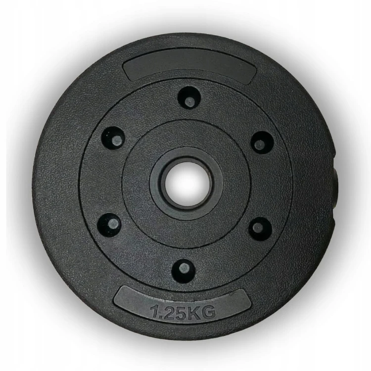 Obciążenie zestaw 10kg 8 talerzy 1,25kg bitumiczne