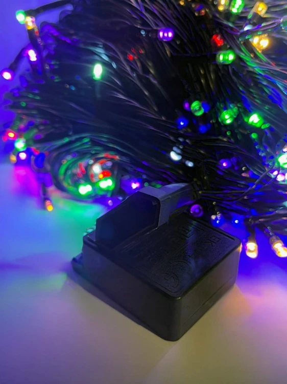 LAMPKI NA CHOINKE 100 LED OŚWIETLENIE ŚWIĄTECZNE WIELOKOLOROWE KOLOR