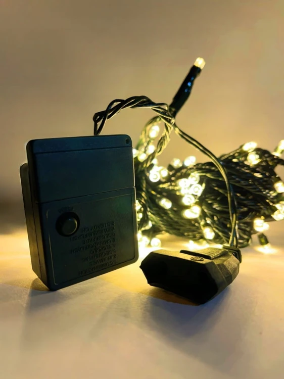 LAMPKI NA CHOINKE 500 LED BARWA CIEPŁA / BARWA ZIMNA OŚWIETLENIE ŚWIĄTECZNE