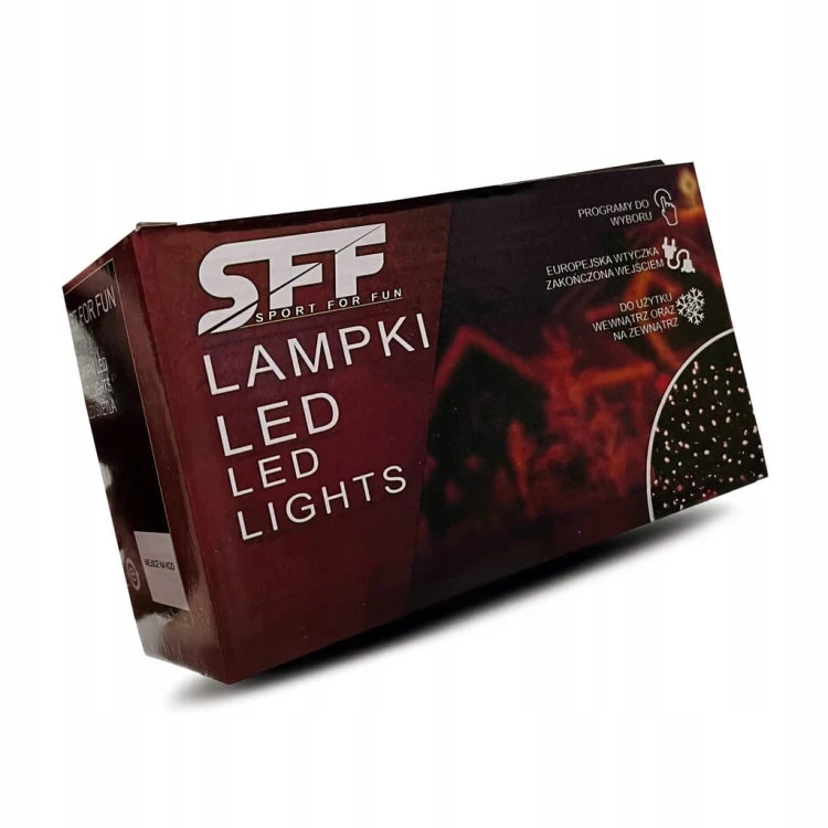 LAMPKI NA CHOINKOWE 300 LED BARWA CIEPŁA / BARWA ZIMNA