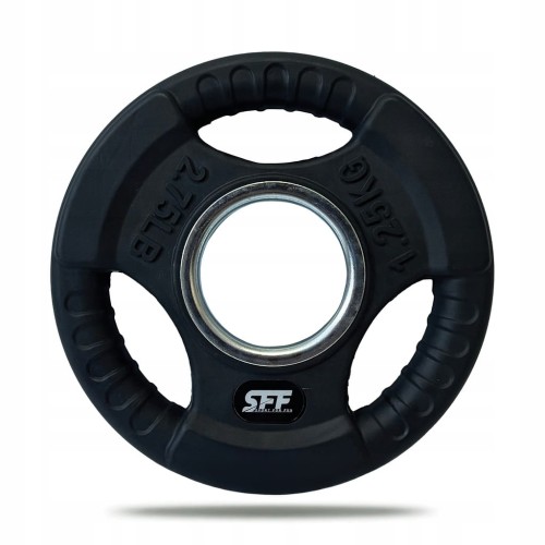 OBCIĄŻENIE OLIMPIJSKIE 4x1,25KG GUMOWANE 51MM WYTRZYMAŁE SOLIDNE ZESTAW