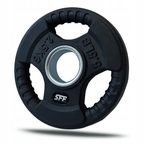 OBCIĄŻENIE OLIMPIJSKIE Talerz 2,5KG 51mm GUMOWANE WYTRZYMAŁE SOLIDNE