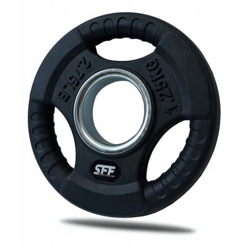 OBCIĄŻENIE OLIMPIJSKIE Talerz 1,25KG 50mm GUMOWANE WYTRZYMAŁE SOLIDNE