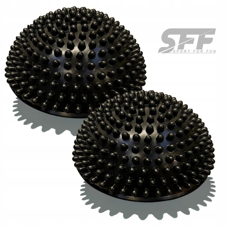 Piłka sensoryczna 2x Mini balance ball do rehabilitacji ćwiczeń + GRATIS