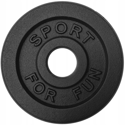 Talerz żeliwny 1,25kg obciążenie krążek 28mm