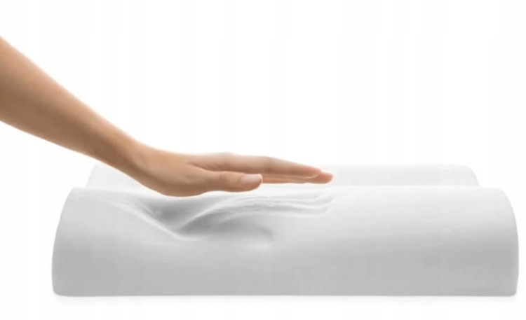 MEMORY PODUSZKA ORTOPEDYCZNA PROFILOWANA DO SPANIA MEMORY FOAM