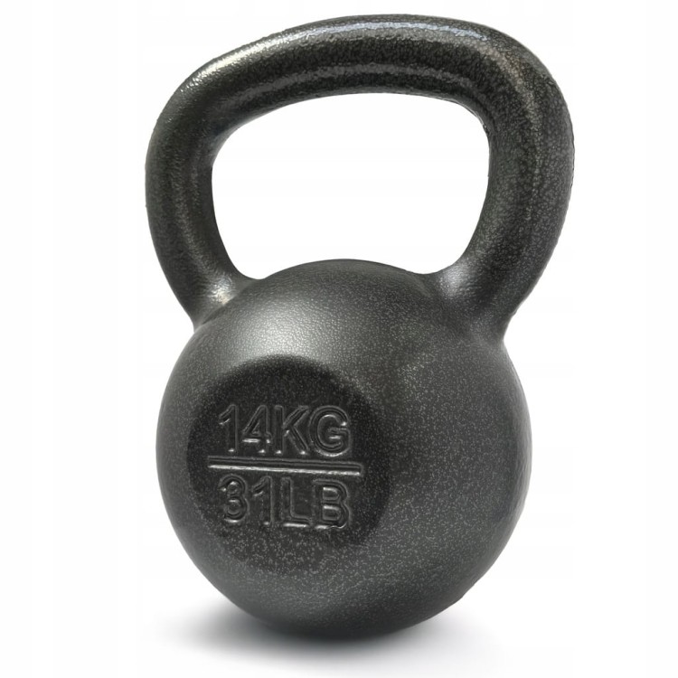 Kettel kettle ketla hantel odważnik żeliwny hantla 14kg kula żeliwna