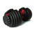 Regulowany hantel 2w1 PREMIUM 2,5-24 kg magnetyczna HANTLA ŻELIWNA 15 wag