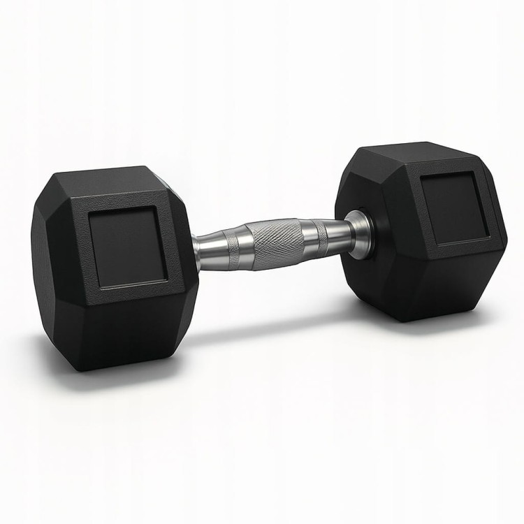 hantel żeliwny hex 40kg żeliwne do ćwiczeń gumowany żeliwo powlekane