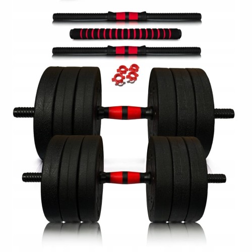 Hantle bitumiczne 2x17,5 KG regulowane kompozytowe ŁĄCZNIK 2x gryf 51 cm