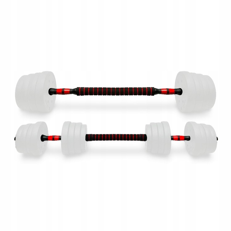 Hantle bitumiczne 2x12,5 KG regulowane kompozytowe ŁĄCZNIK 2x gryf 51 cm