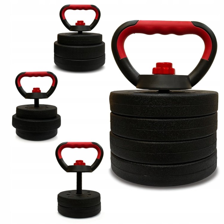 KETTLEBELL BITUMICZNY 12 KG Regulowany hantle kettel kettla kula 12KG