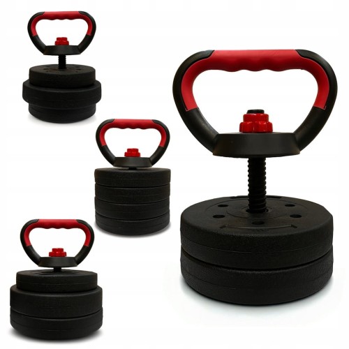 KETTLEBELL BITUMICZNY 4KG Regulowany hantle kettel kettla kula 4 KG