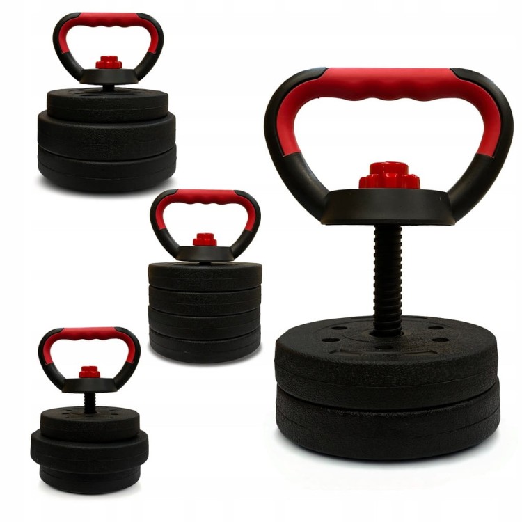 KETTLEBELL BITUMICZNY 3 KG Regulowany hantle kettel kettla kula 3KG