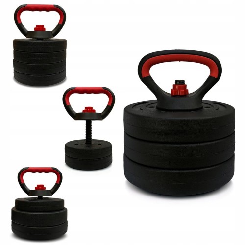KETTLEBELL BITUMICZNY 15 KG Regulowany hantle kettel kettla kula 15KG