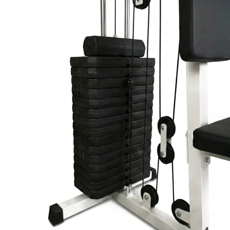 Wielofunkcyjny atlas treningowy siłownia solidny obicążenie zestaw 90KG