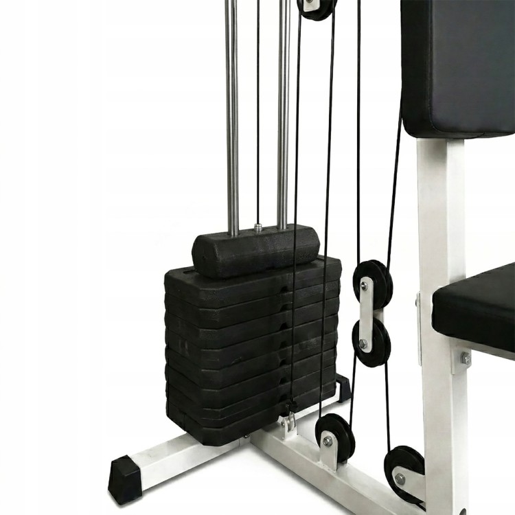 Wielofunkcyjny atlas treningowy siłownia solidny obicążenie zestaw 60KG