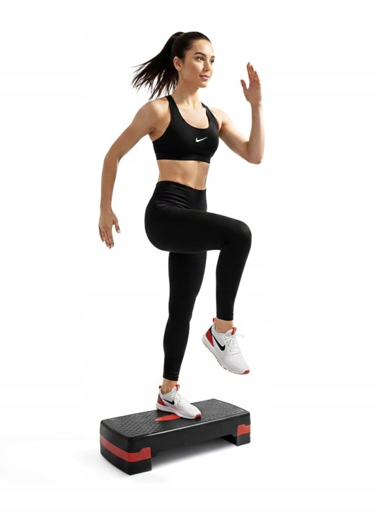 STEP DO ĆWICZEŃ AEROBIKU FITNESS 3 STOPNIOWY POZIOMOWY REGULOWANY