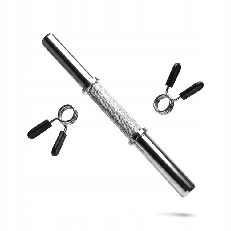 Gryf krótki gładki do hantli sztangielka 36cm 28mm gryfik na hantle