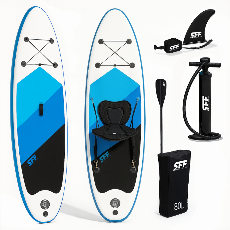 SUP Paddle Board 320cm Pompowana deska do pływania z wiosłem i siedziskiem