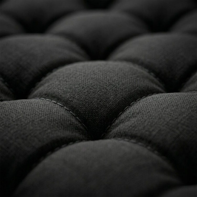 Leżak Składany Zero Gravity czarny ogrodowy lekki z poduszką regulacją