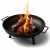 Palenisko OGRODOWE 60 cm pod grill kociołek ognisko stalowe czarne