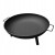 Palenisko OGRODOWE 60 cm pod grill kociołek ognisko stalowe czarne