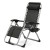 Leżak Składany Zero Gravity szary ogrodowy lekki z poduszką regulacją