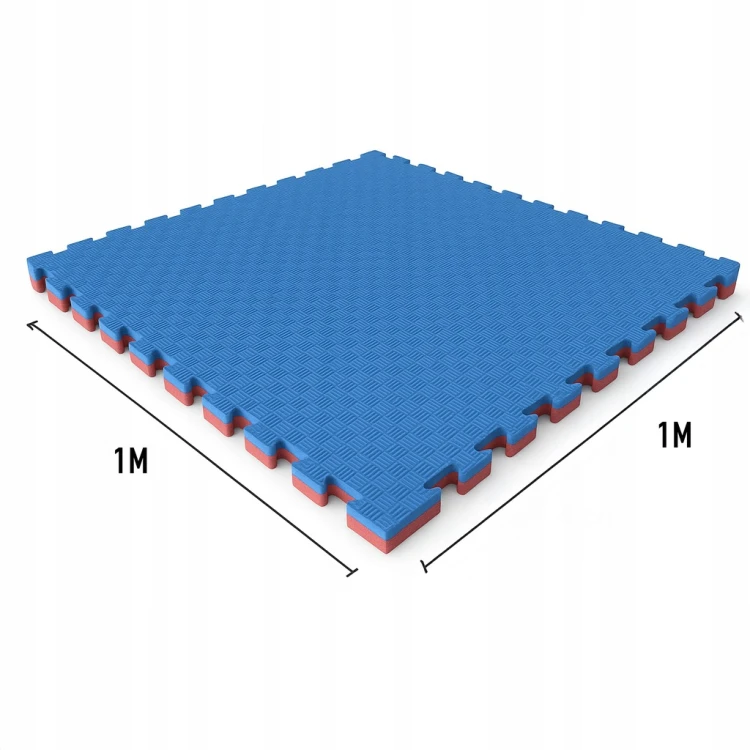 Mata puzzel pod sprzęt do ćwiczeń na siłownie 1x1m metr Piankowa gruba 4 cm
