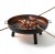 Palenisko OGRODOWE 80 cm pod grill kociołek ognisko stalowe czarne duże