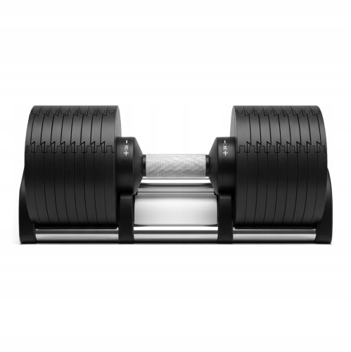 Regulowana hantla magnetyczna 36kg żeliwna szybki system regulacji automat