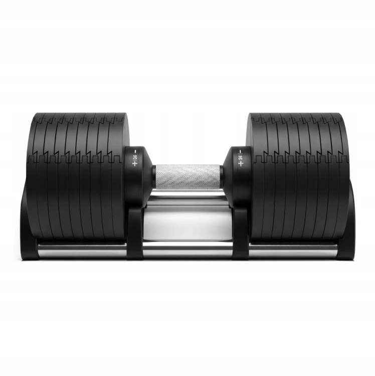Regulowana hantla magnetyczna 36kg żeliwna szybki system regulacji automat