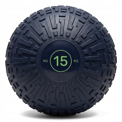 PIŁKA SLAM BALL DO TRENINGU ĆWICZEŃ CROSSFIT REHABILITACJI 15KG ANTI BURST