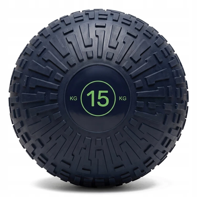 PIŁKA SLAM BALL DO TRENINGU ĆWICZEŃ CROSSFIT REHABILITACJI 15KG ANTI BURST